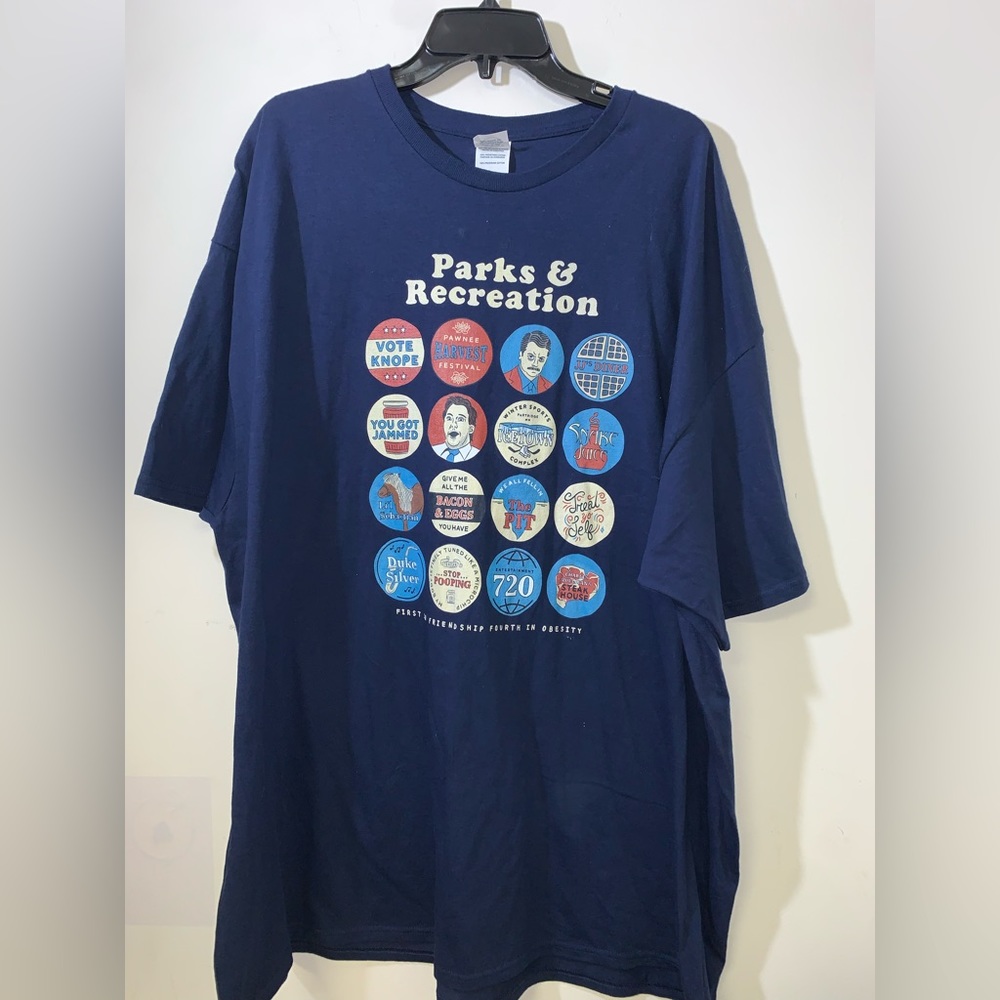 Parks and Recreation T Shirt Crewneck 3X